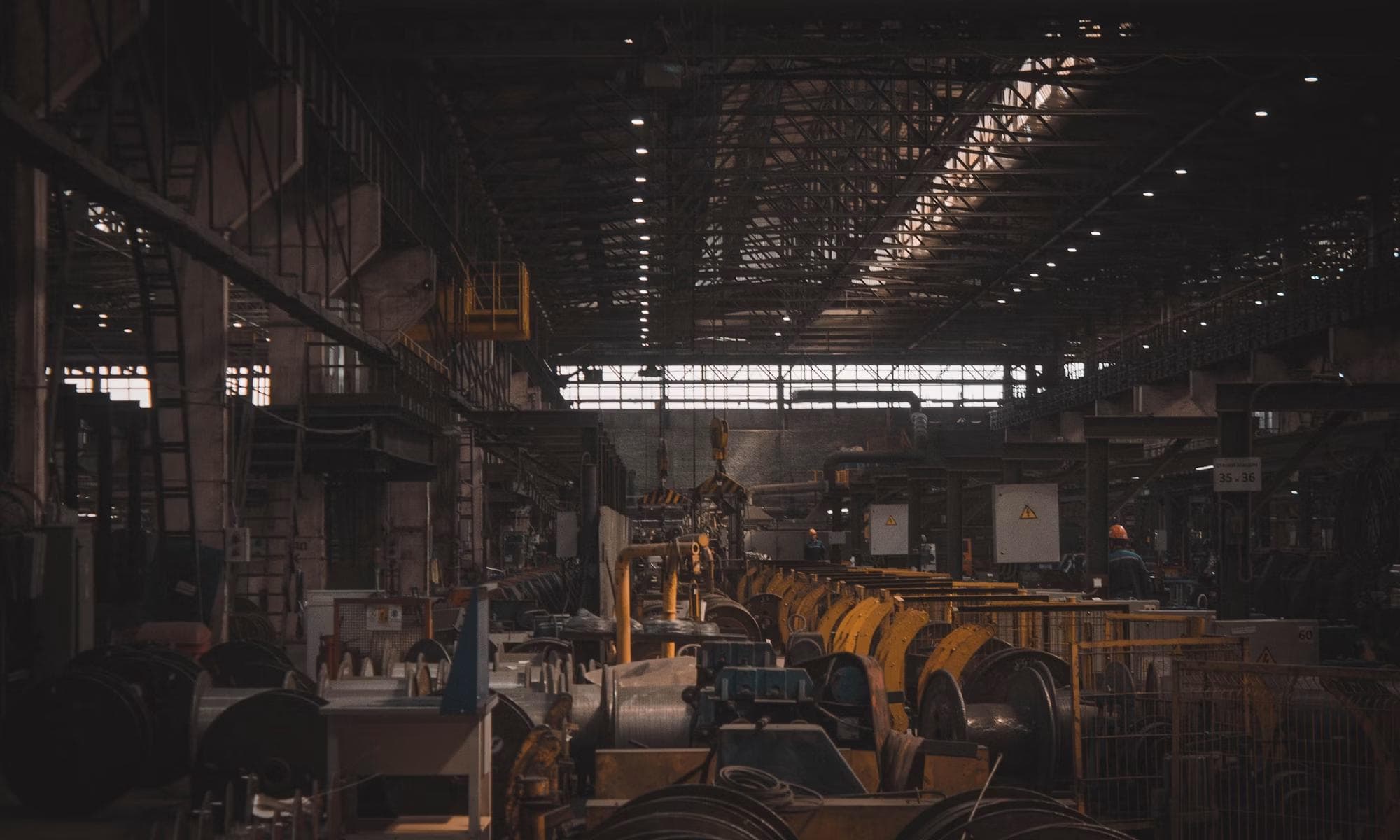 Wide view of the Margo Rubber Products production floor