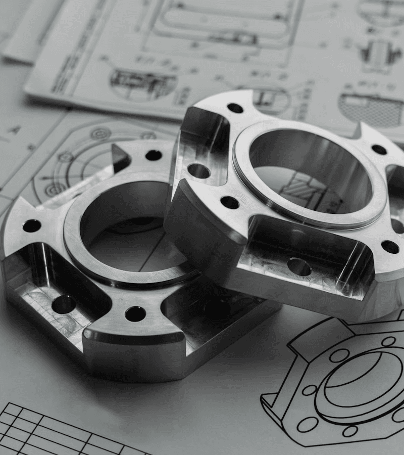 Moulded and die-cut rubber gaskets for flanged joints
